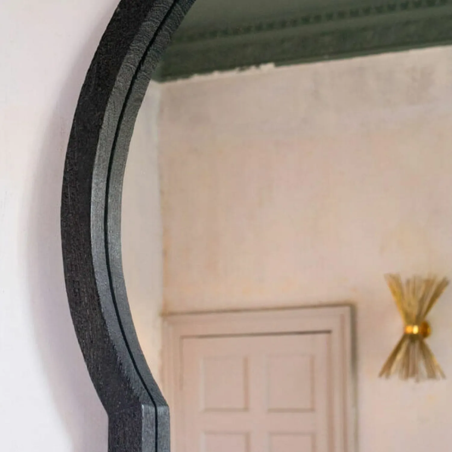 Graham & Green Adrianus Black Wall Mirror