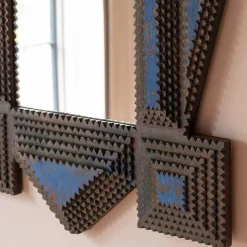 Graham & Green Ako Wooden Wall Mirror