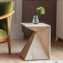 Graham & Green Alani Wooden Side Table