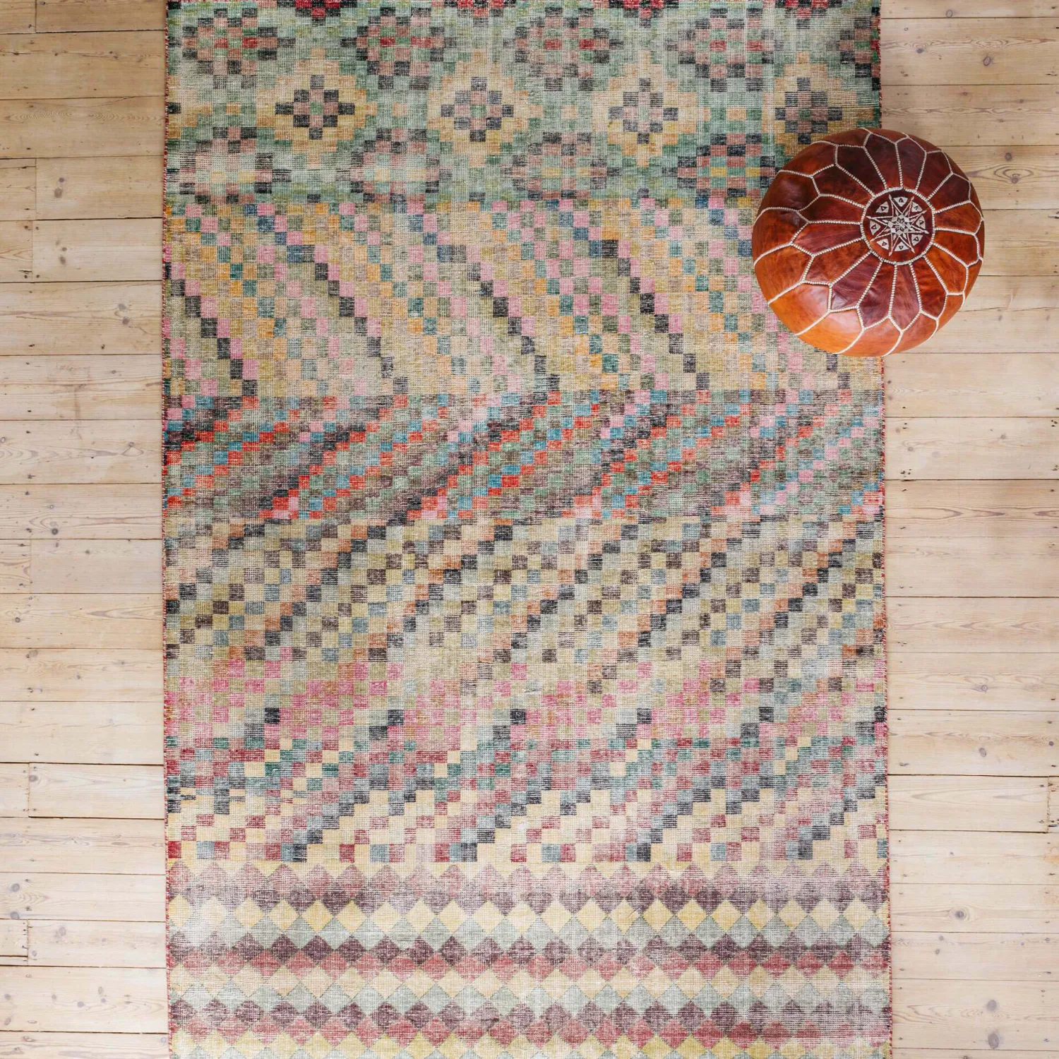 Graham & Green Albers Hand-Knotted Rug