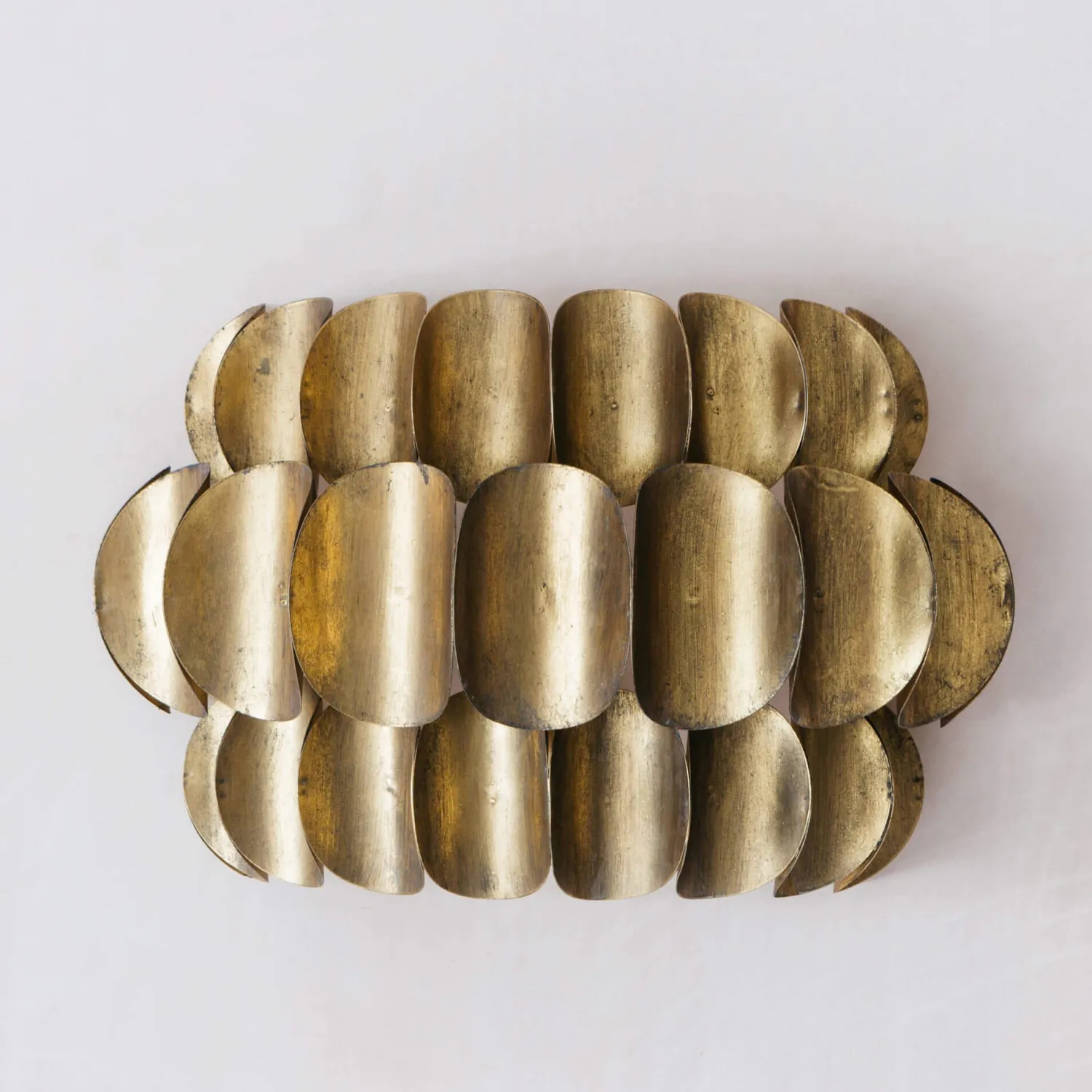 Graham & Green Alexis Gold Discs Wall Light