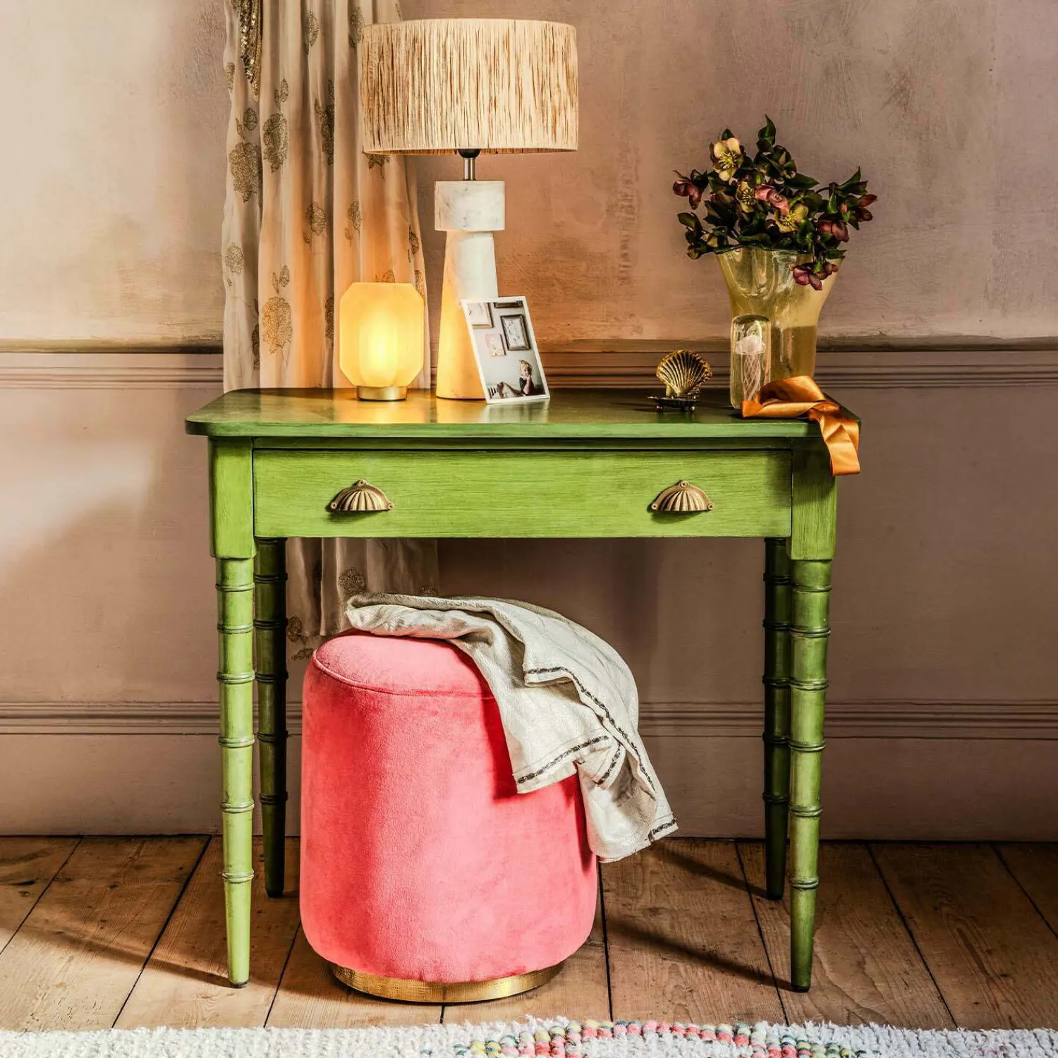 Graham & Green Alice Green Dressing Table