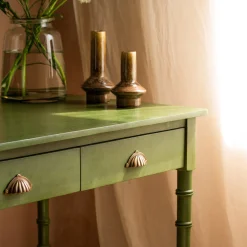 Graham & Green Alice Green Three Drawer Desk