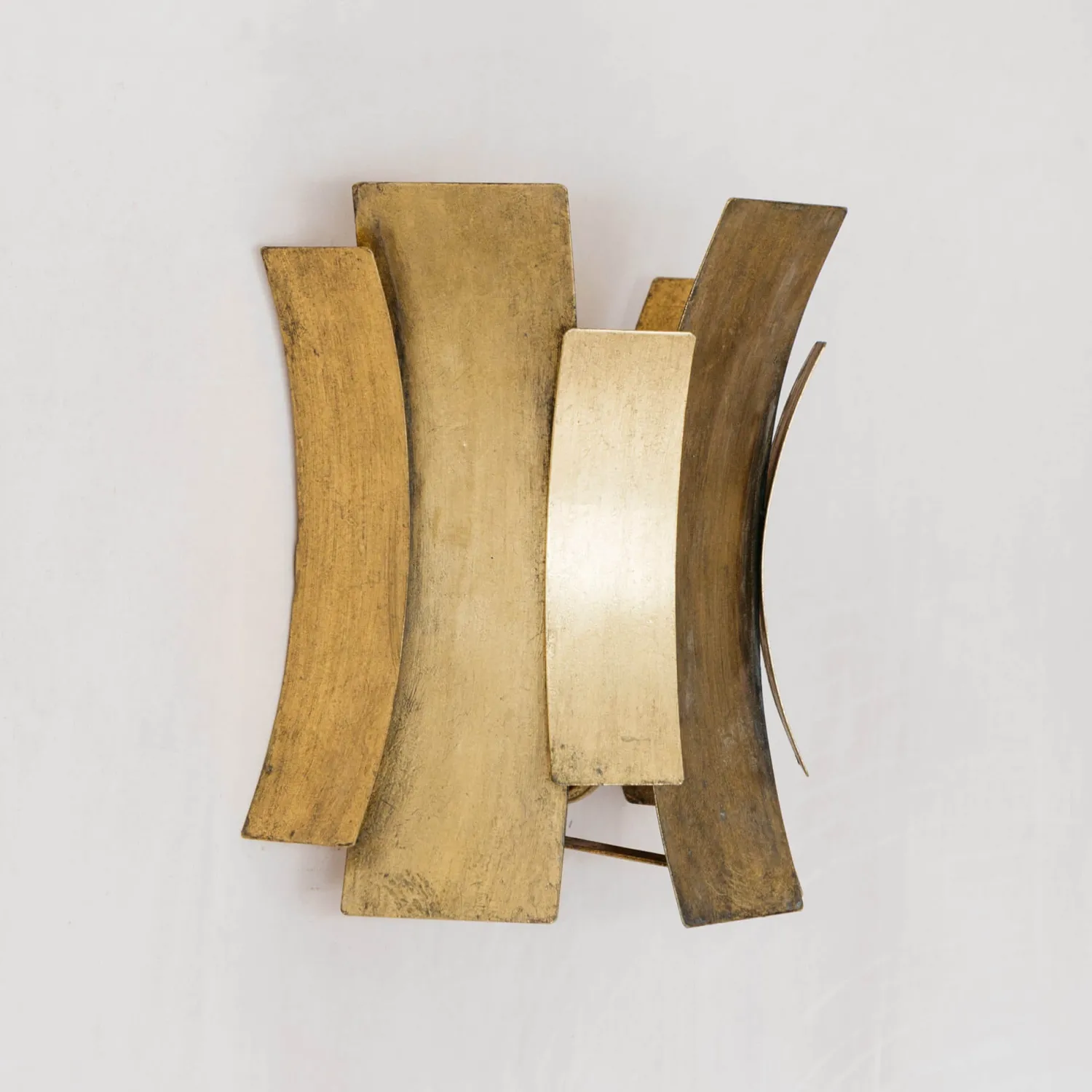 Graham & Green Alonso Gold Curve Wall Light