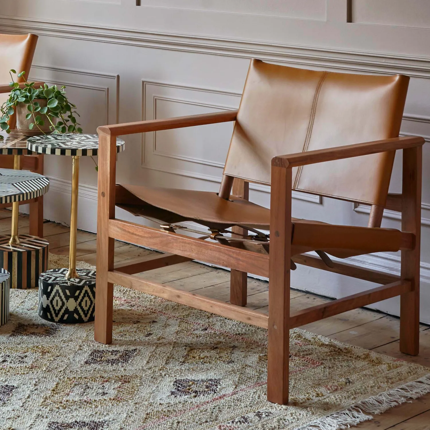 Graham & Green Alonzo Leather Armchair