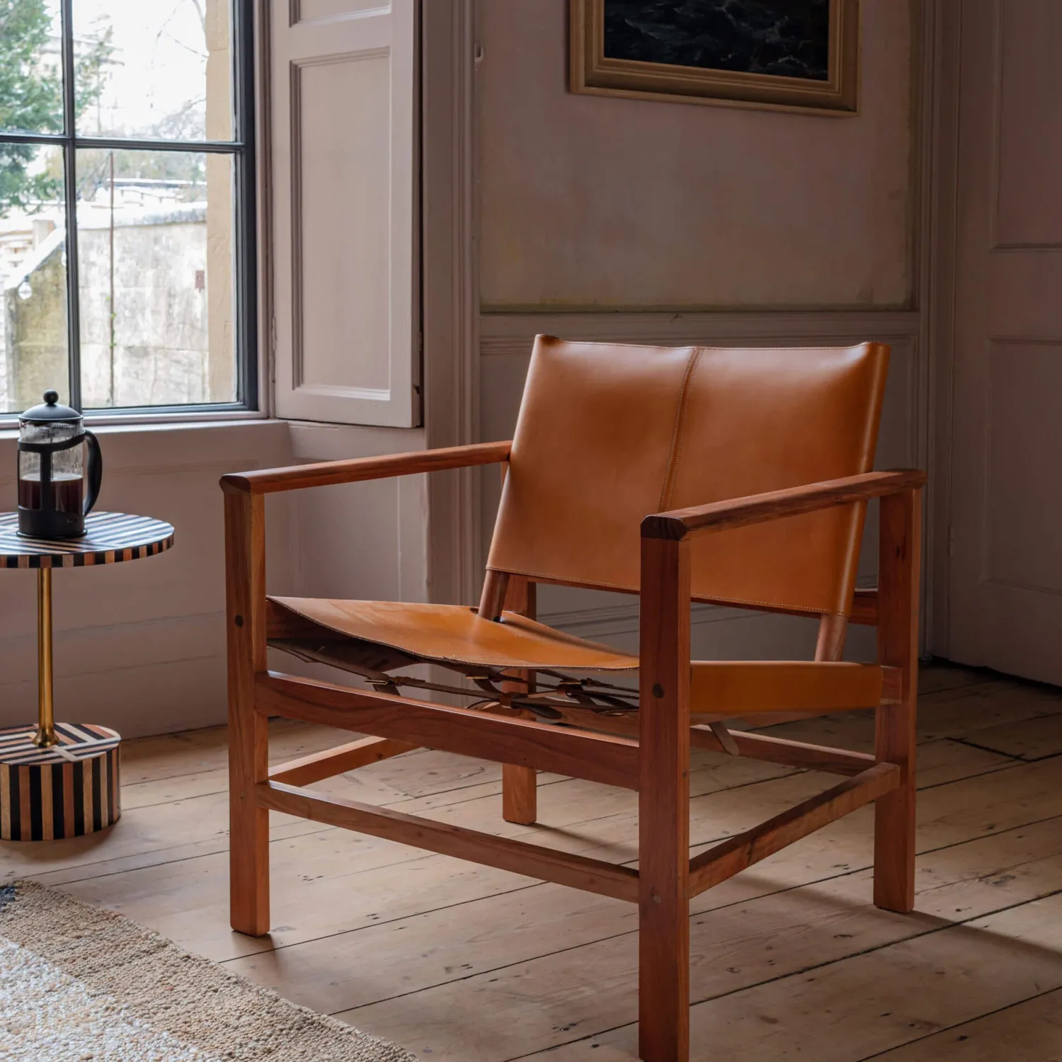 Graham & Green Alonzo Leather Armchair