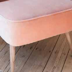Graham & Green Alpana Rose Velvet Cocktail Chair