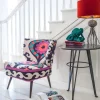 Graham & Green Alpana Suzani Patterned Cocktail Chair