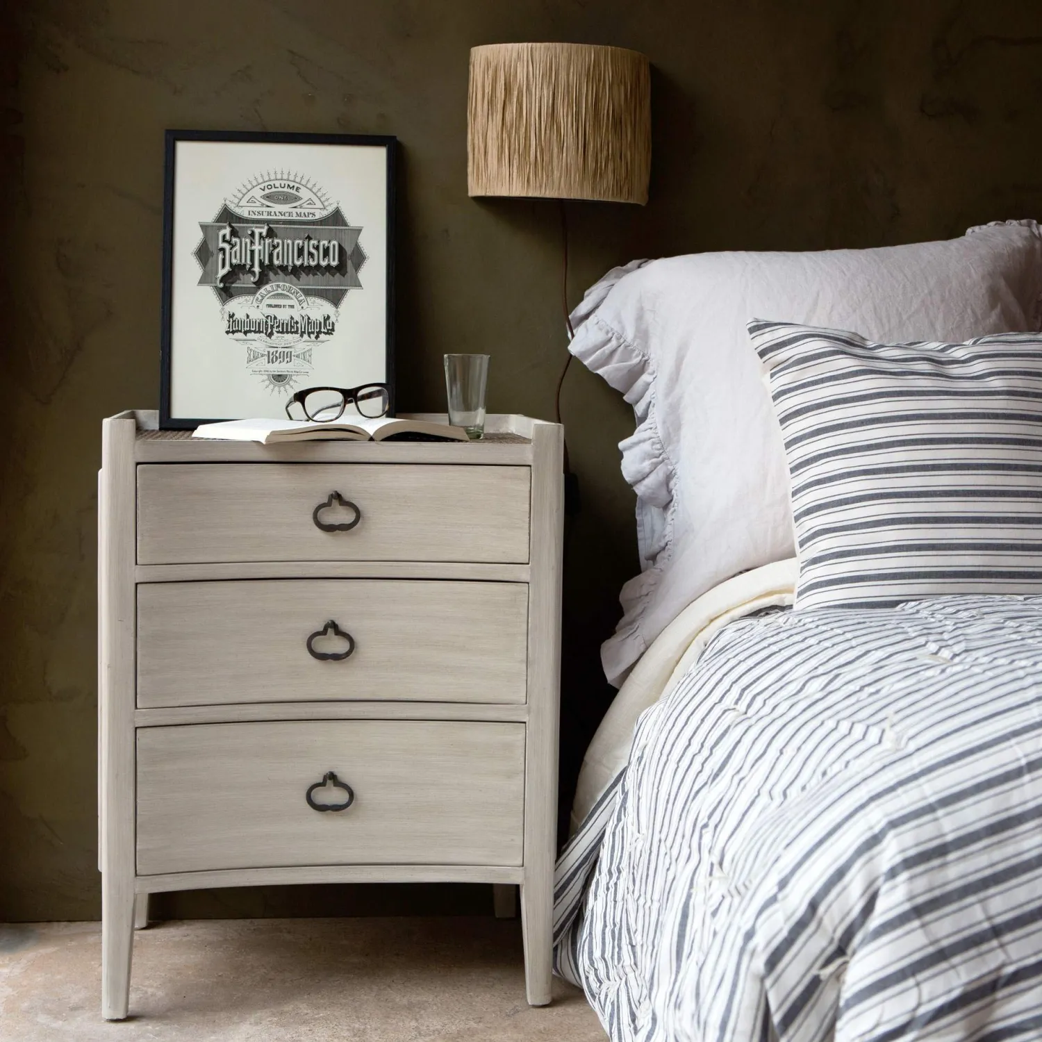 Graham & Green Alva Bedside Table