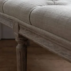 Graham & Green Amalie Linen Bench