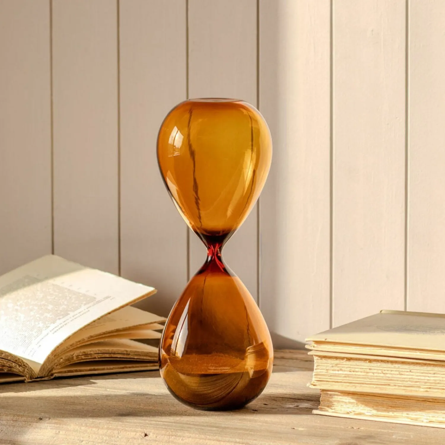 Graham & Green Amber Hourglasses