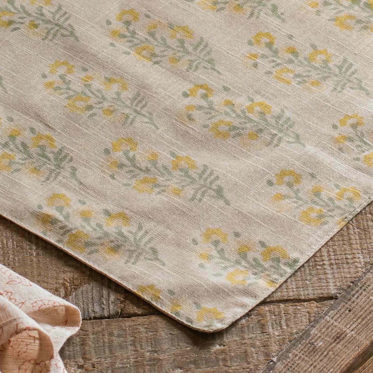 Graham & Green Amelia Block Printed Placemat