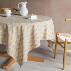 Graham & Green Amelia Block Printed Tablecloths