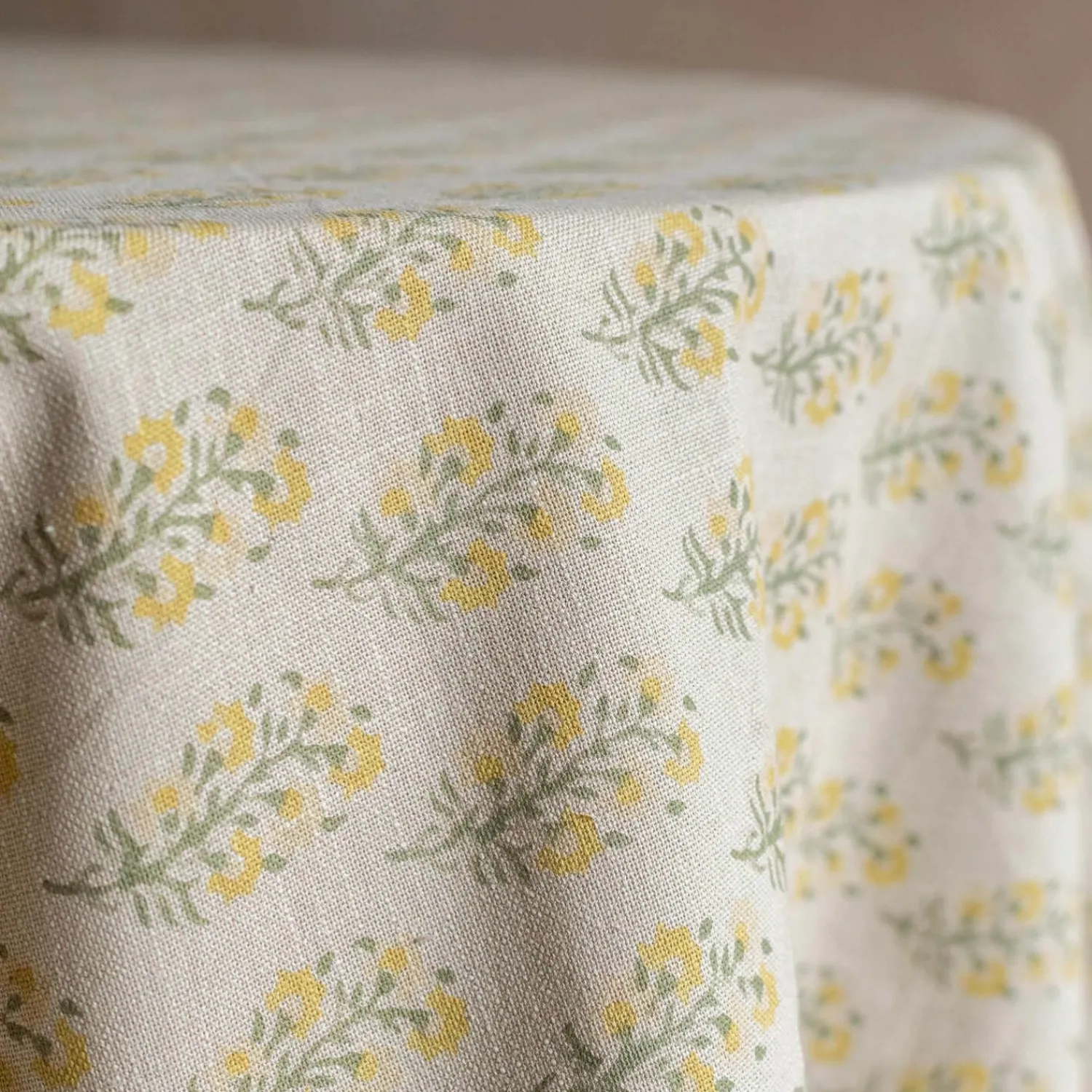 Graham & Green Amelia Block Printed Tablecloths