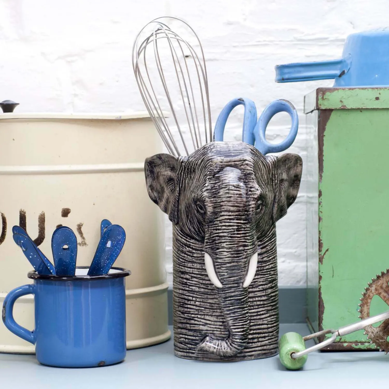 Graham & Green Animal Utensil Holders
