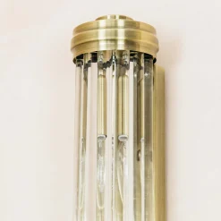 Graham & Green Antique Crystal Wall Light