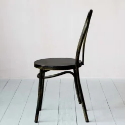 Graham & Green Antique Nickel Café Chair