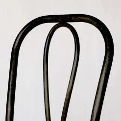 Graham & Green Antique Nickel Café Chair