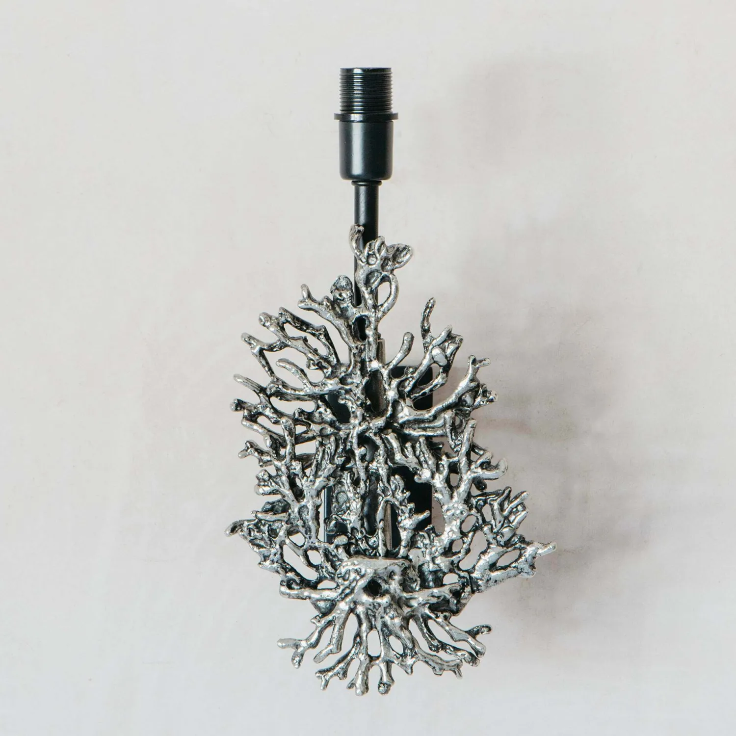 Graham & Green Antique Nickel Coral Wall Light