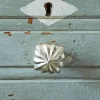 Graham & Green Antiqued Silver Square Star Knob
