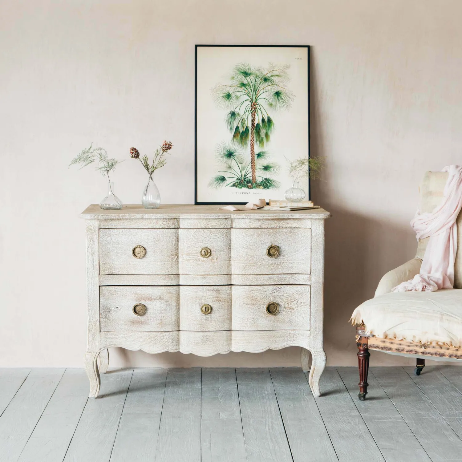 Graham & Green Antonia Natural Chest of Drawers