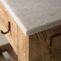 Graham & Green Aria Marble Kitchen Island