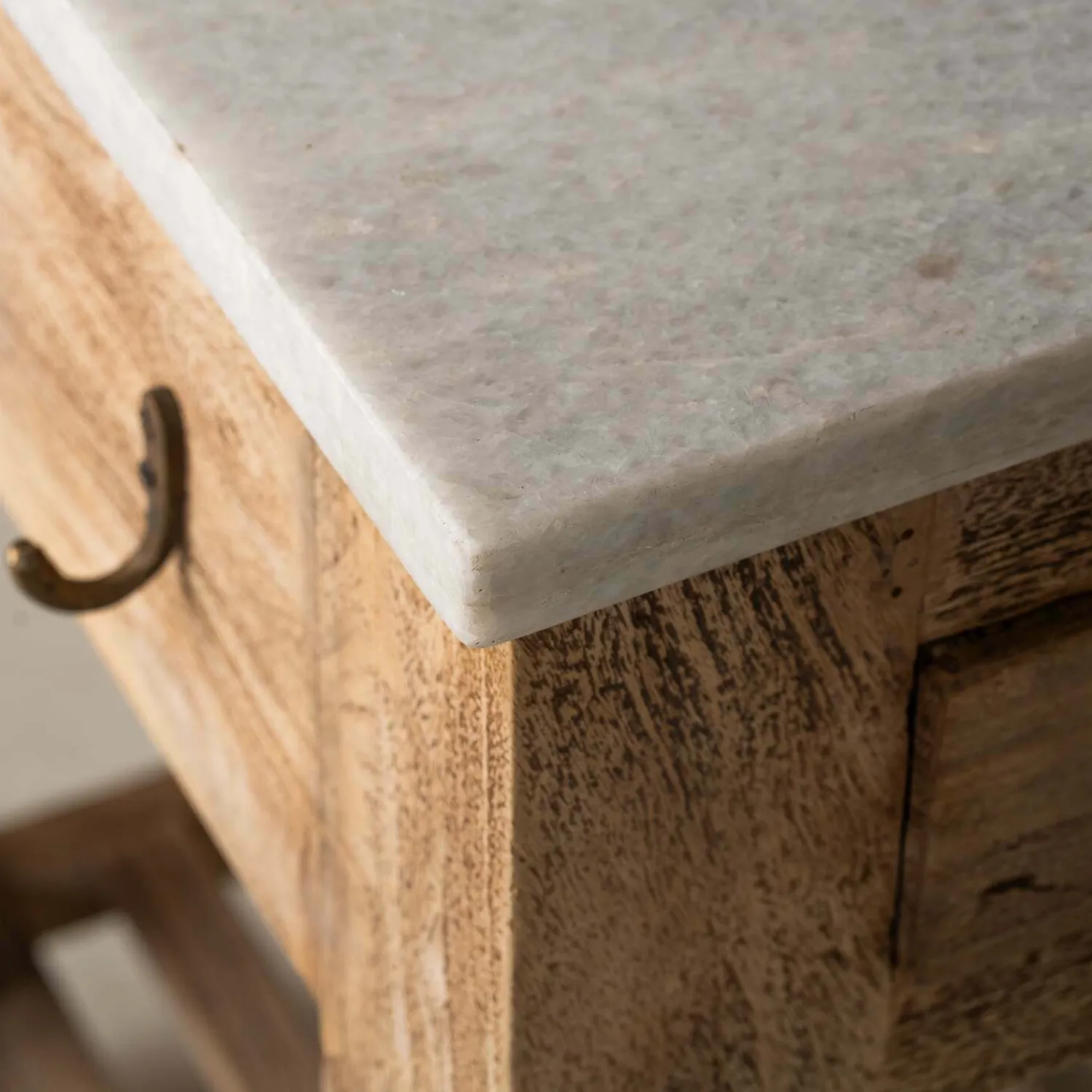 Graham & Green Aria Marble Kitchen Island