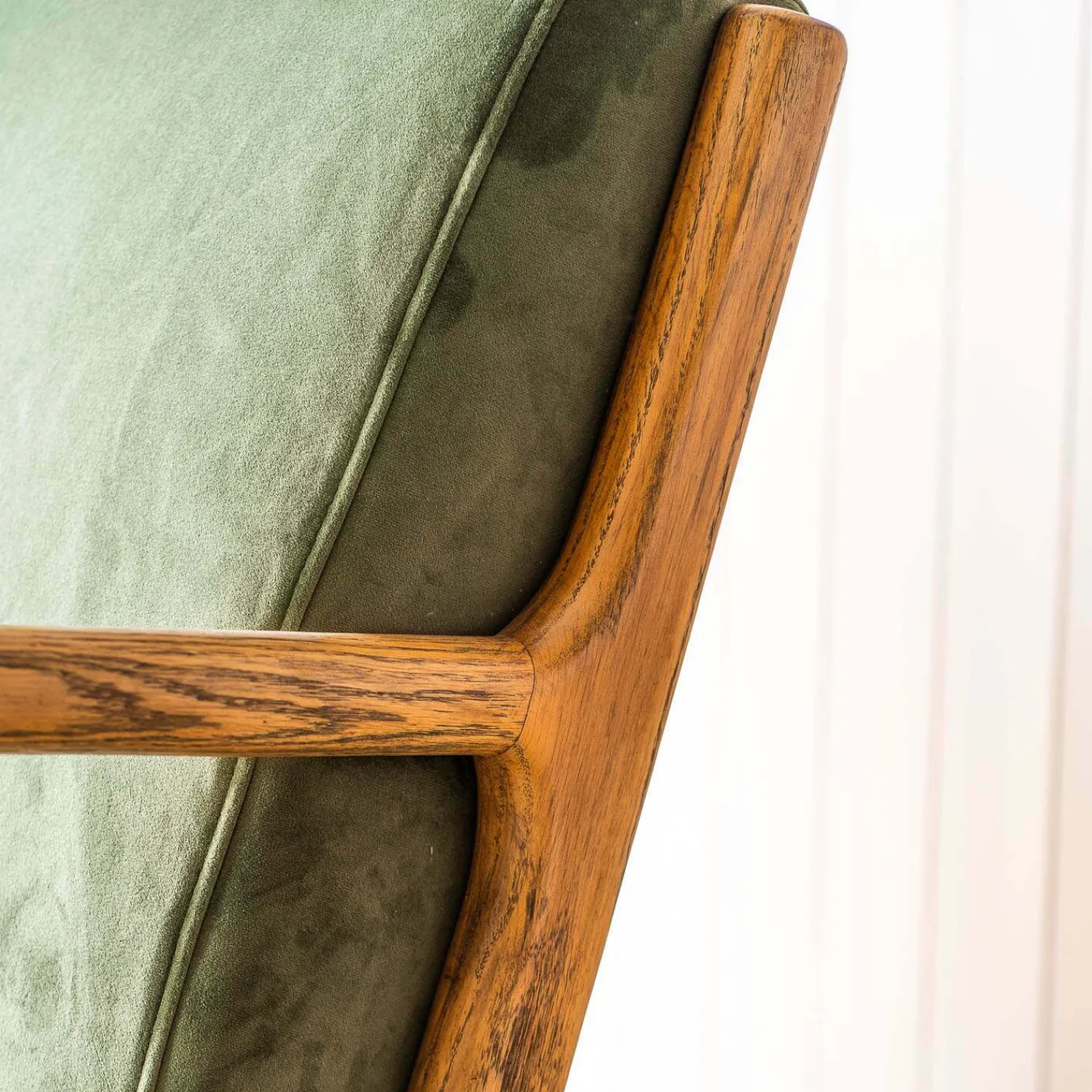 Graham & Green Ashton Two Seater Moss Green Sofa