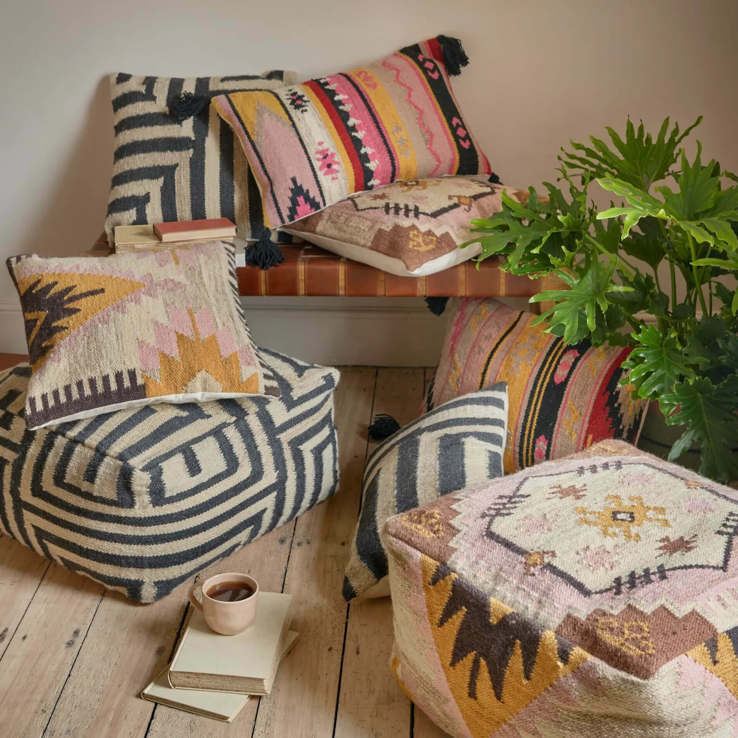 Graham & Green Asmee Square Cushion