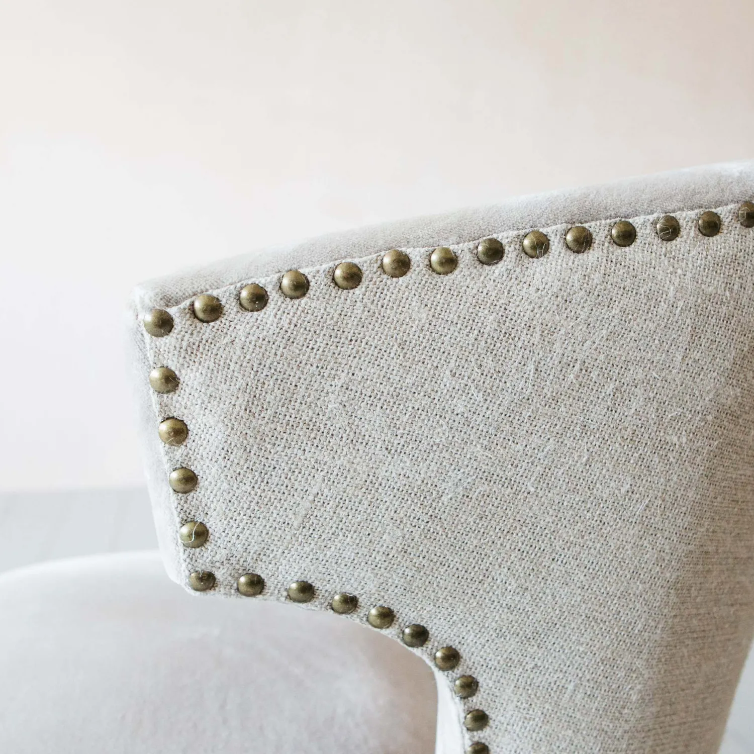 Graham & Green Audrey Silver Velvet Chair