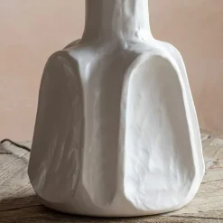 Graham & Green Axl Cream Ceramic Table Lamp