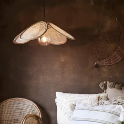 Graham & Green Bamboo Winged Pendant
