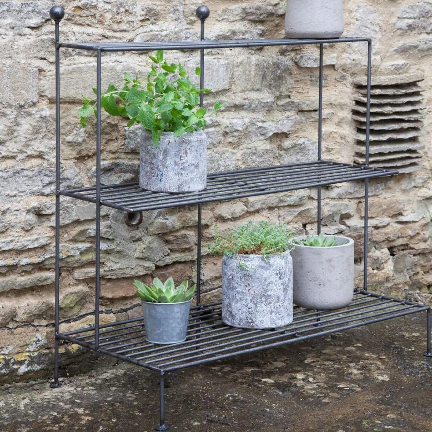 Graham & Green Barrington Steel Plant Stand