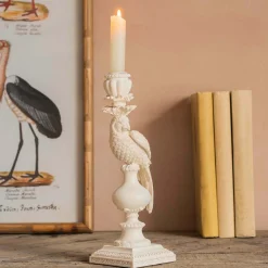 Graham & Green Beatrix Bird Single Candle Holder