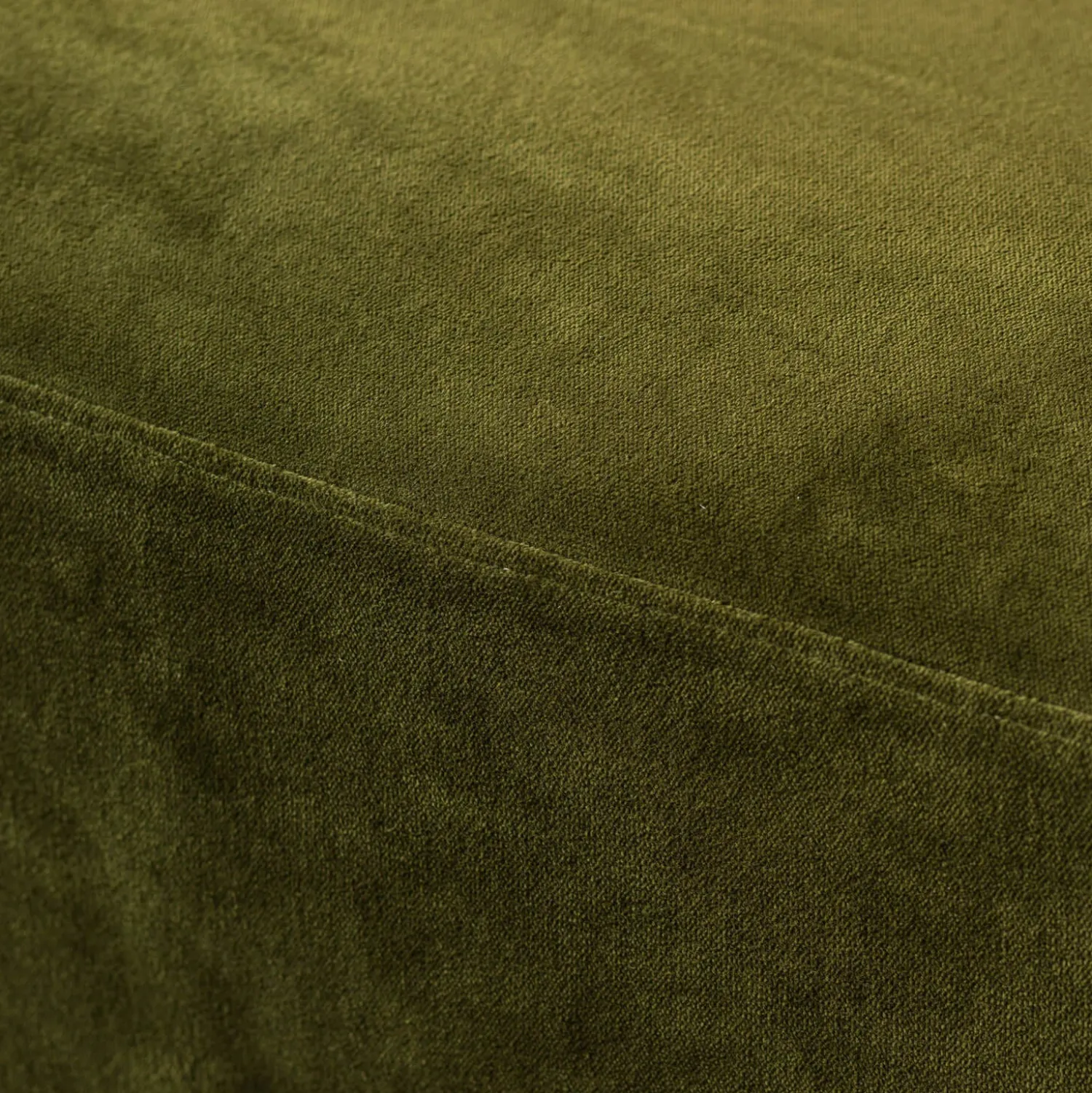Graham & Green Bellamy Olive Velvet Bench