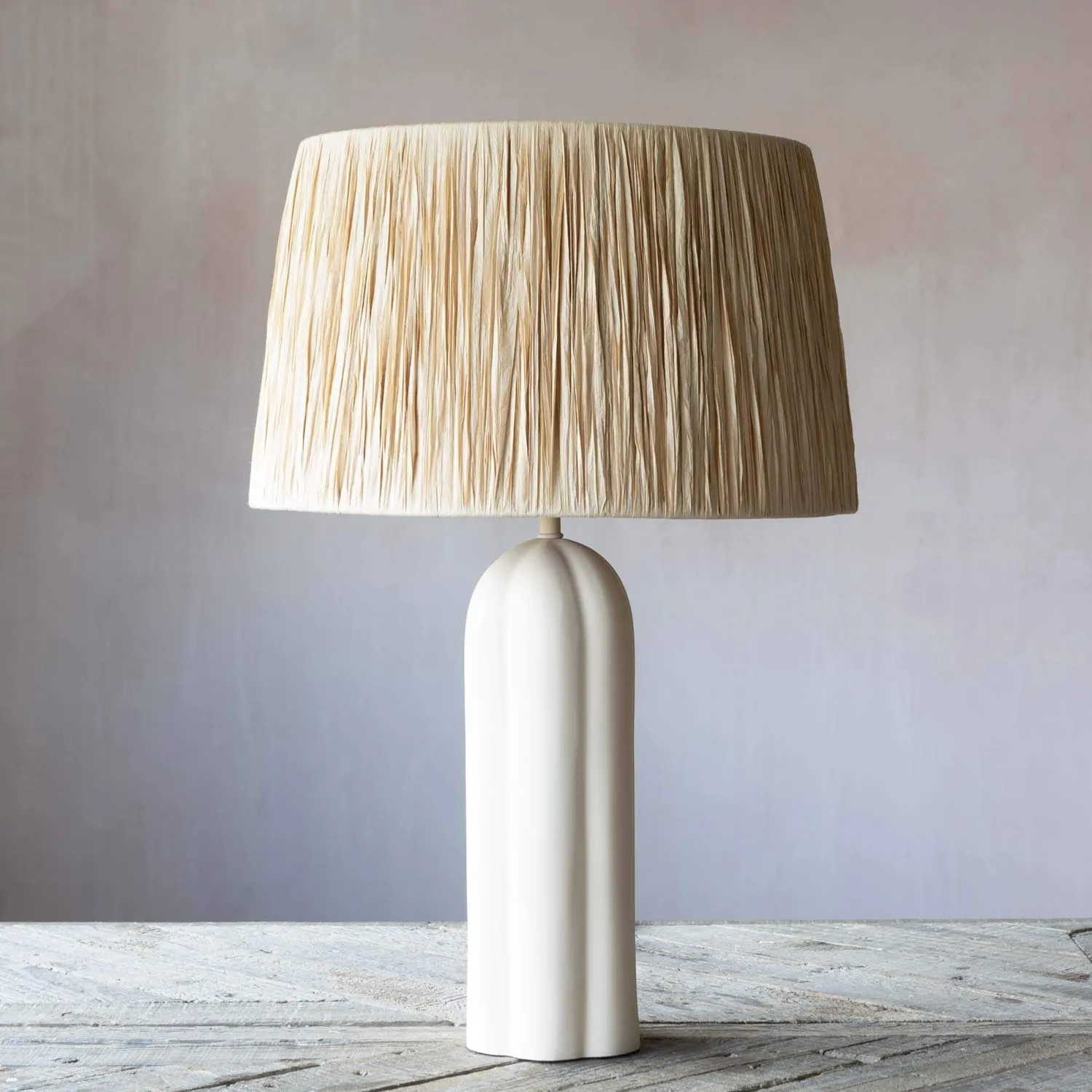 Graham & Green Belle Stone Table Lamp