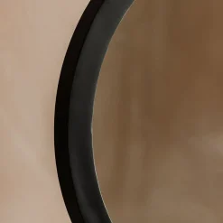 Graham & Green Berti Black Table Mirror