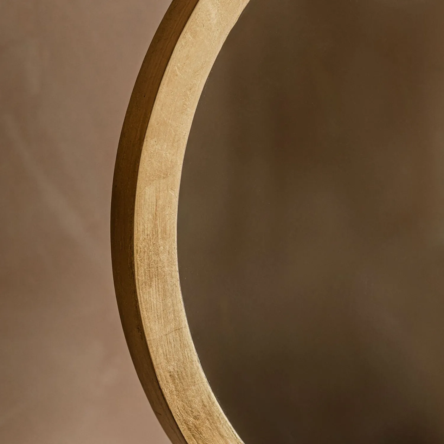 Graham & Green Berti Gold Table Mirror