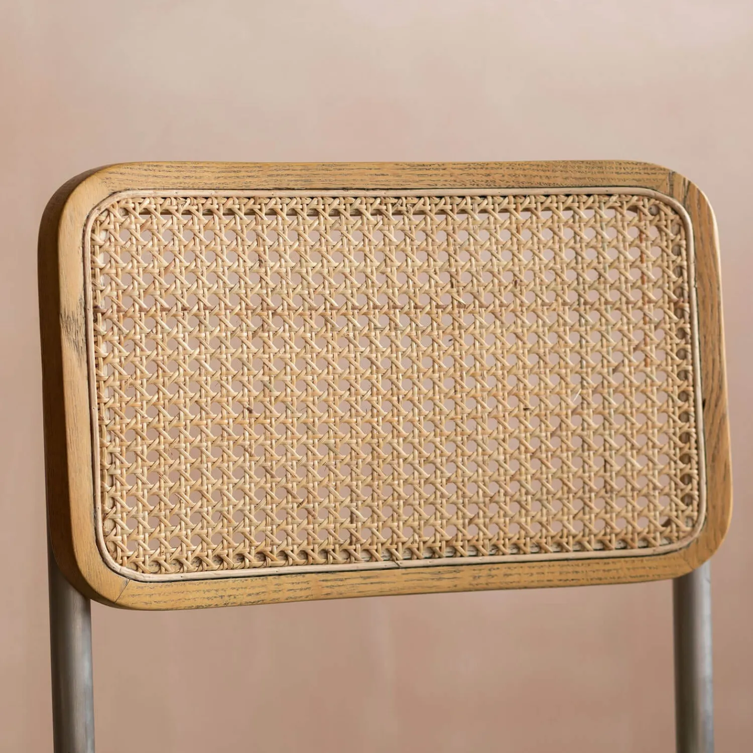 Graham & Green Bilbury Moss Green Velvet and Rattan Desk Chair