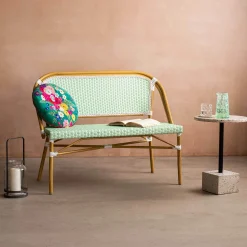 Graham & Green Bistro Two Seater Bench