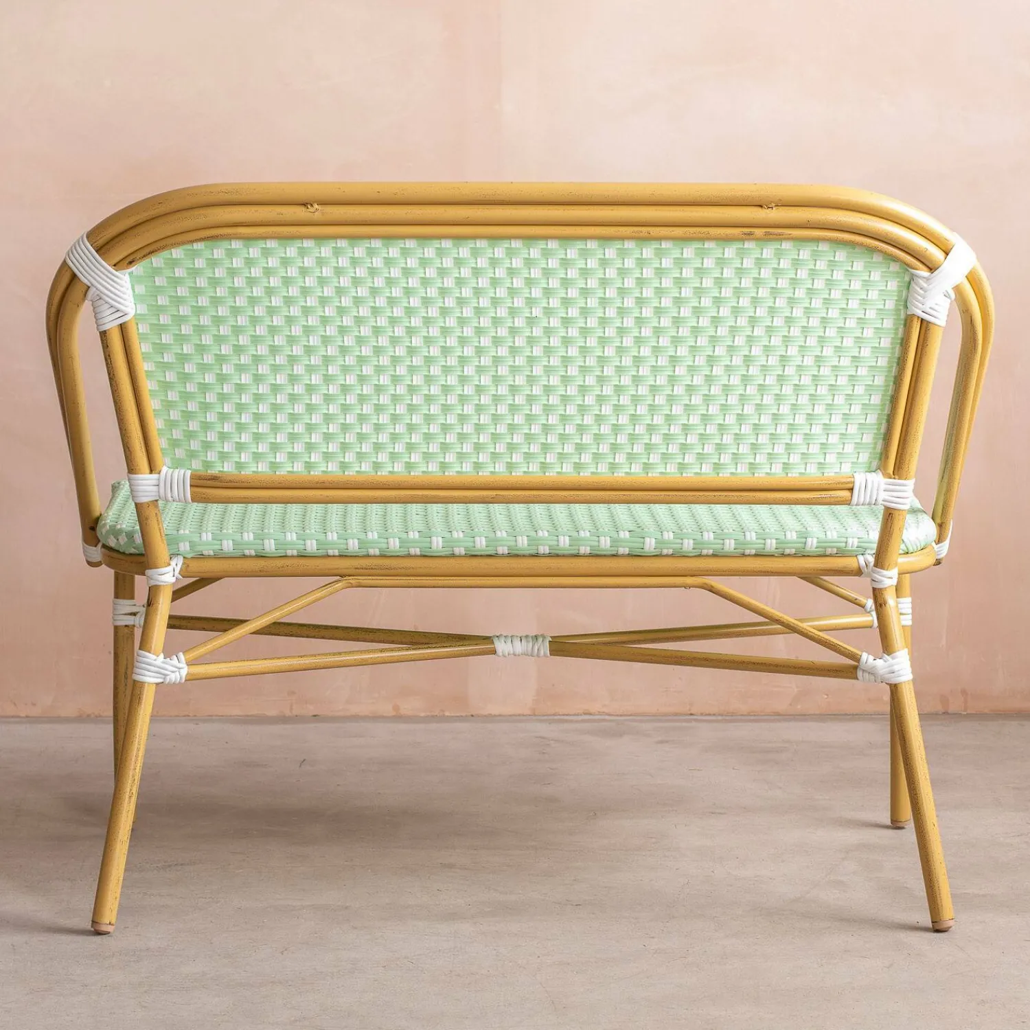 Graham & Green Bistro Two Seater Bench