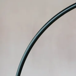 Graham & Green Black Hoop Candle Holder