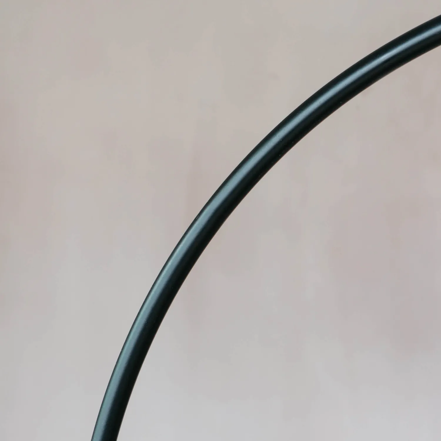 Graham & Green Black Hoop Candle Holder