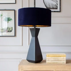 Graham & Green Black Rodin Table Lamp