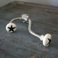 Graham & Green Black Star Bone Hook