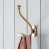 Graham & Green Blaise Antique Gold Single Wall Hook