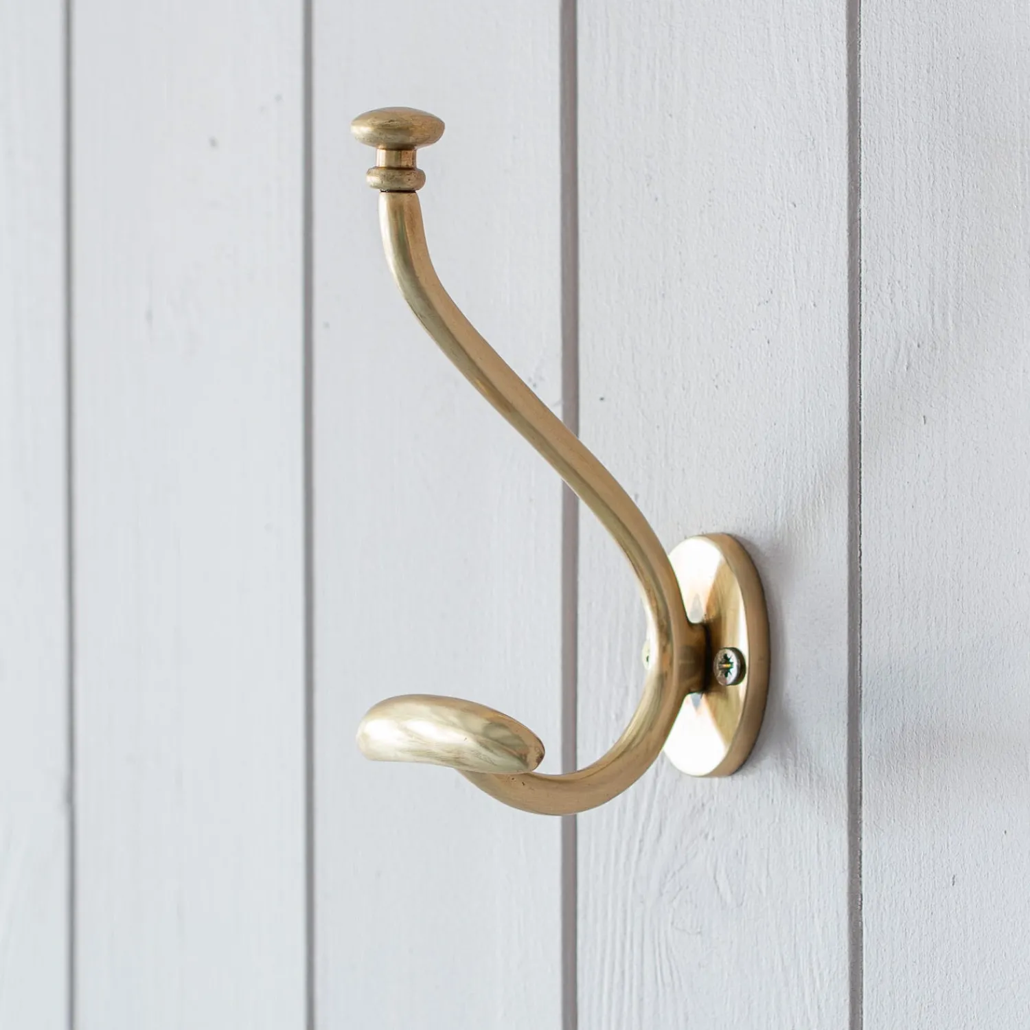 Graham & Green Blaise Antique Gold Single Wall Hook