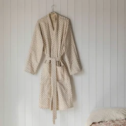 Graham & Green Blossom Block Printed Reversible Dressing Gowns