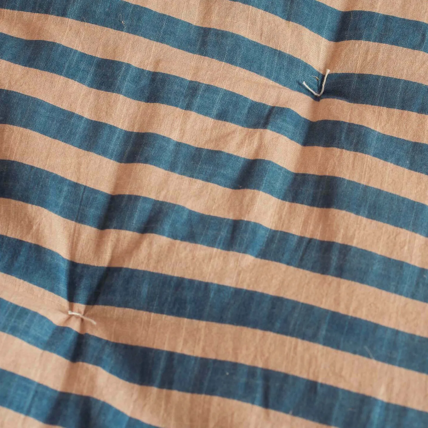Graham & Green Blue Candy Stripe Small Seat Mat