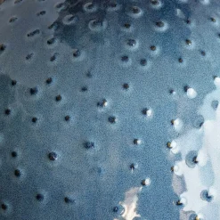 Graham & Green Blue Dot Ceramic Lamp with Shade